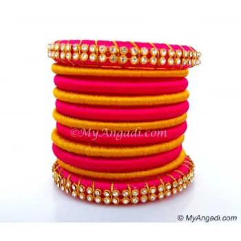 Creative Thread Bangles